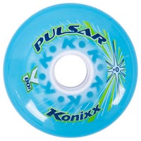 Konixx Pulsar +0 Roller Hockey Wheel - Clear Size 76mm