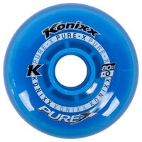 Konixx Pure-X +0 Roller Hockey Wheel - Blue Size 80mm