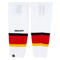 Bauer Calgary Flames 900 Series Mesh Hockey Socks in White/Red Size Youth Small/Medium