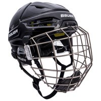 Bauer Re-Akt 95 Hockey Helmet Combo in Black