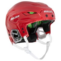 Bauer Hyperlite Senior Hockey Helmet in Red