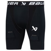 "Bauer Performance Jock Senior Short in Black Size XX-Large"