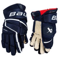 Bauer Vapor 3X Pro Senior Hockey Gloves in Navy Size 15in