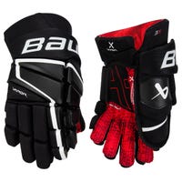 Bauer Vapor 3X Senior Hockey Gloves in Black/White Size 14in