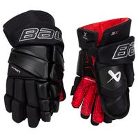 Bauer Vapor 3X Senior Hockey Gloves in Black Size 14in