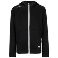 Bauer Team Fleece Full Zip Youth Sweatshirt in Black Size Medium