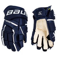 Bauer Supreme M5 Pro Senior Hockey Gloves in Navy Size 15in