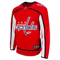 Fanatics Washington Capitals Premier Breakaway Blank Adult Hockey Jersey in Red Size X-Large