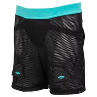 Shock Doctor Loose Girls Jill Shorts w/Cup in Black/Blue Size Large