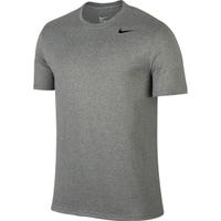 Nike Legend 2.0 Senior Short Sleeve T-Shirt in Dark Grey Heather/Black/Black Size Medium