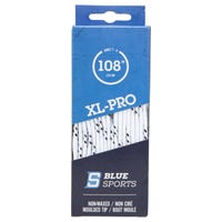 Blue Sports XL-Pro Non-Waxed Molded Tip Laces in White