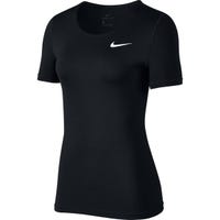 Nike Pro Women's Short Sleeve T-Shirt in Black/White Size X-Large