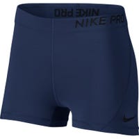Nike Pro Women's Shorts in Binary Blue/Black Size X-Large