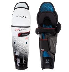 CCM Jetspeed FT8 Pro Junior Hockey Shin Guards
