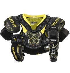 Used CCM LIL KINGS LA LG Hockey Shoulder Pads Hockey Shoulder Pads