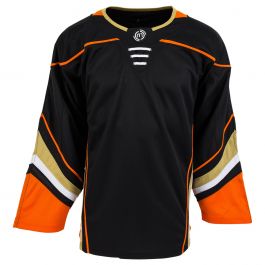 Monkeysports Philadelphia Flyers Uncrested Adult Hockey Jersey in Orange Size Goal Cut (Intermediate)