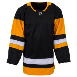 Monkeysports Los Angeles Kings Uncrested Adult Hockey Jersey in Black/White Size Goal Cut (Intermediate)