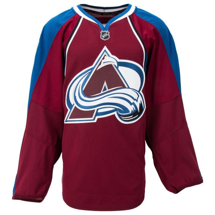 colorado avalanche reebok jersey