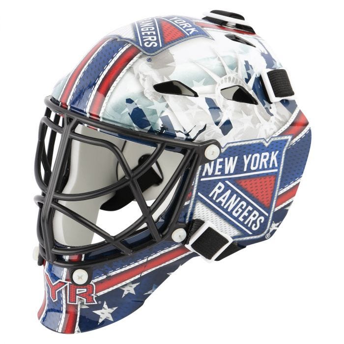 Franklin New York Rangers Mini Hockey Set