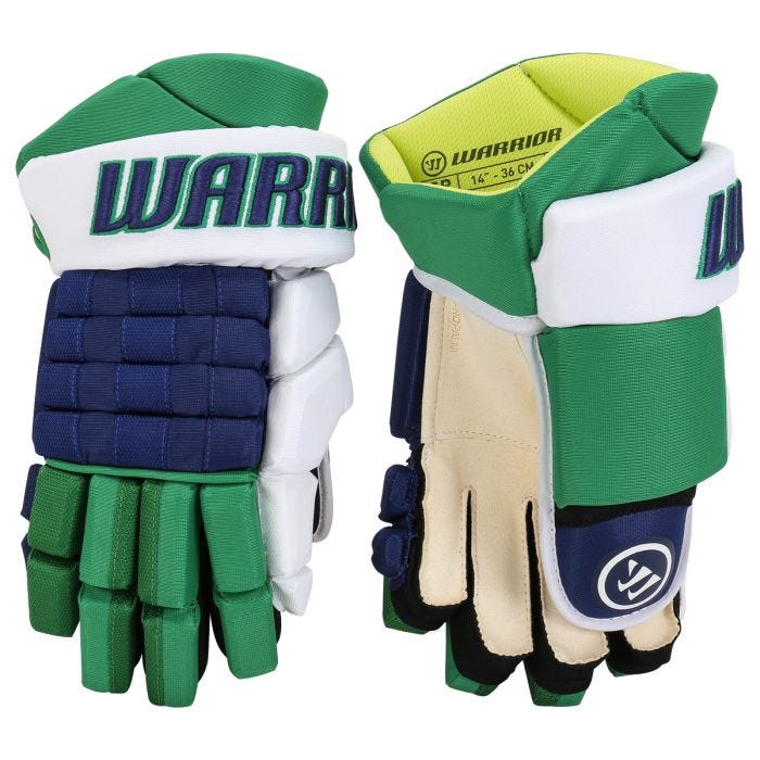 Warrior Alpha Classic NHL Pro Stock Senior Hockey Gloves