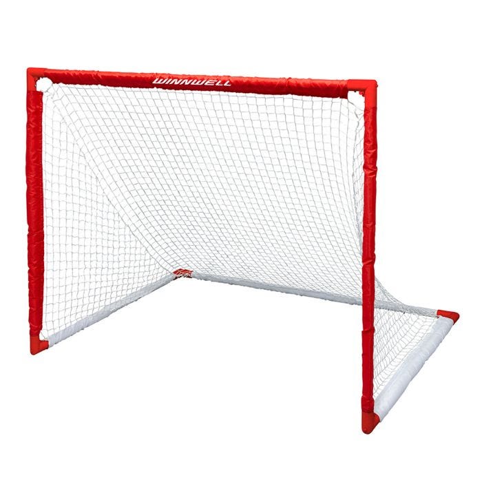 USA Hockey PVC Collapsible 54in. Hockey Net w/Carry Bag