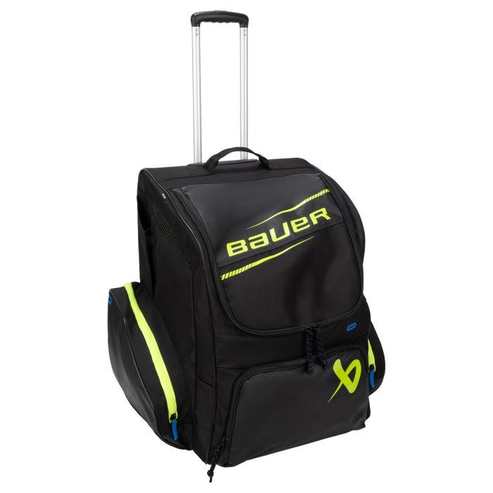 Bauer Elite Wheeled Backpack Junior Hockey Equipment Bag 2024 Model