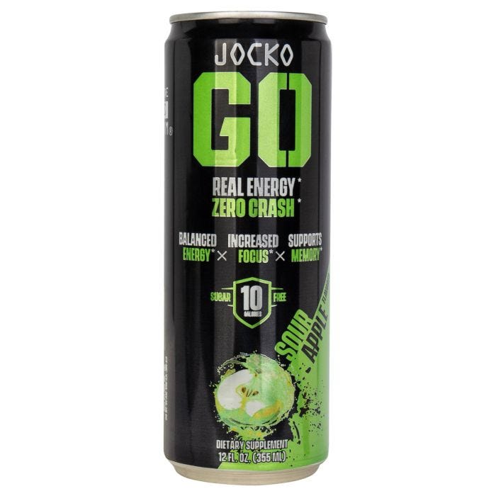 Jocko Go Energy Drink Sour Apple