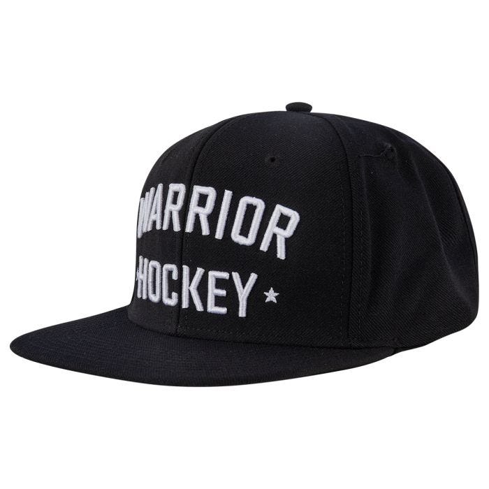 Warrior Hockey Street Snapback Hat Adult Black