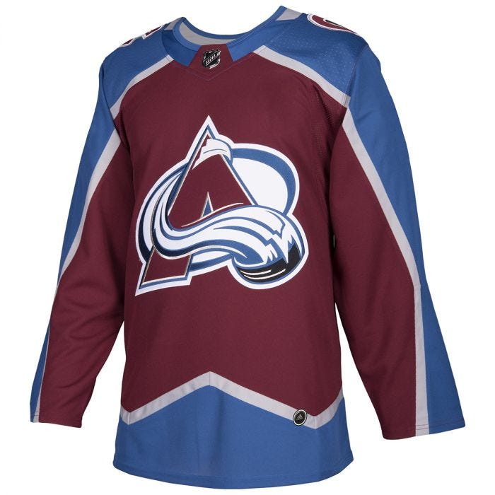 avalanche jersey