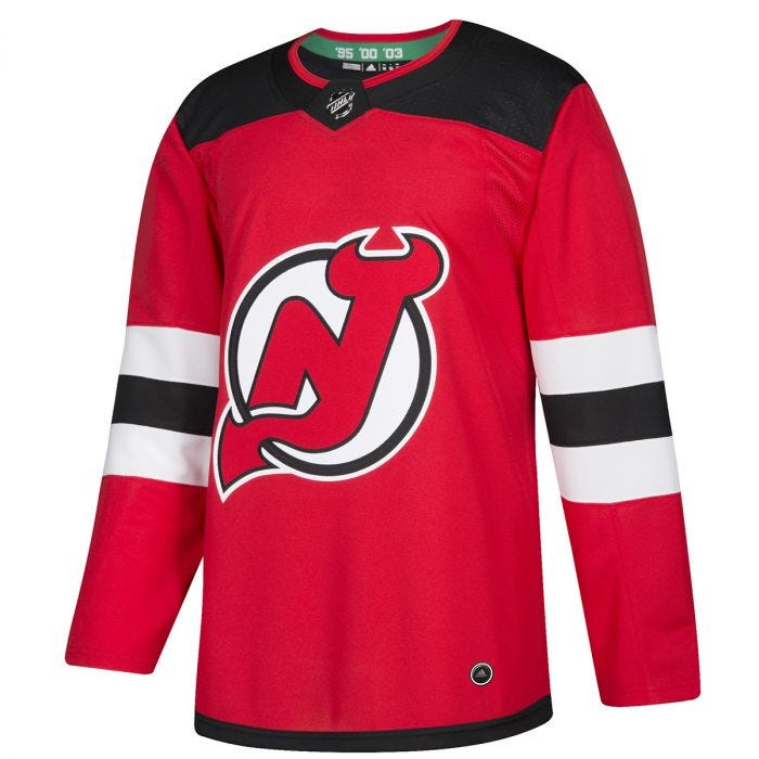 New Jersey Devils Adidas AdiZero 