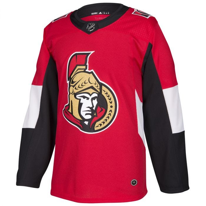 Ottawa Senators Adidas AdiZero Authentic NHL Hockey Jersey