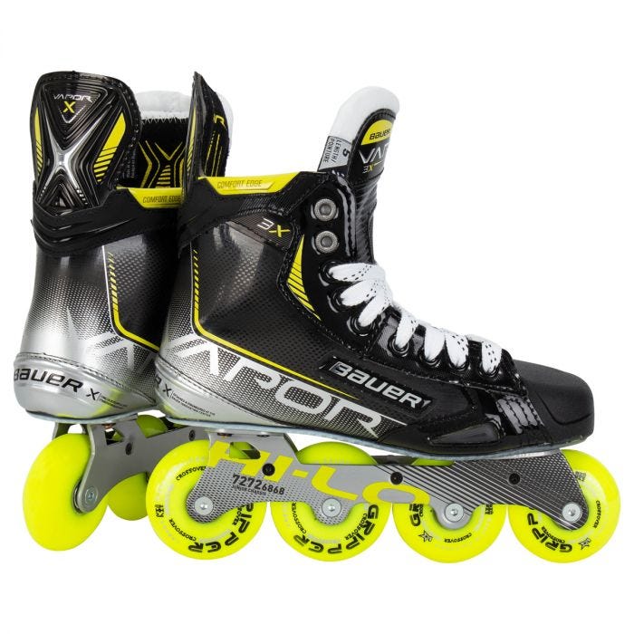 Bauer Vapor 3X Pro Intermediate Roller Hockey Skates Size 5.0