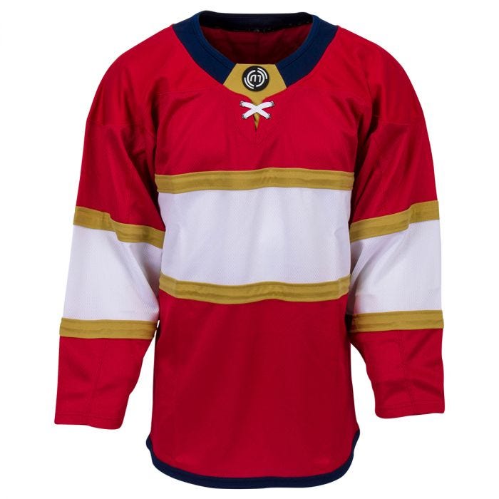 Monkeysports Chicago Blackhawks Uncrested Junior Hockey Jersey in Red Size Small/Medium