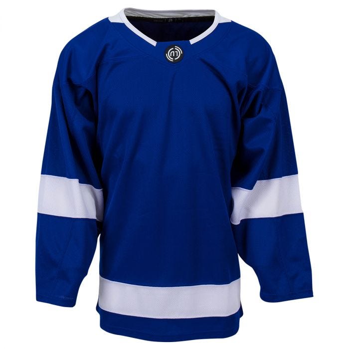 Monkeysports Tampa Bay Lightning Uncrested Adult Hockey Jersey in White Size XX-Large