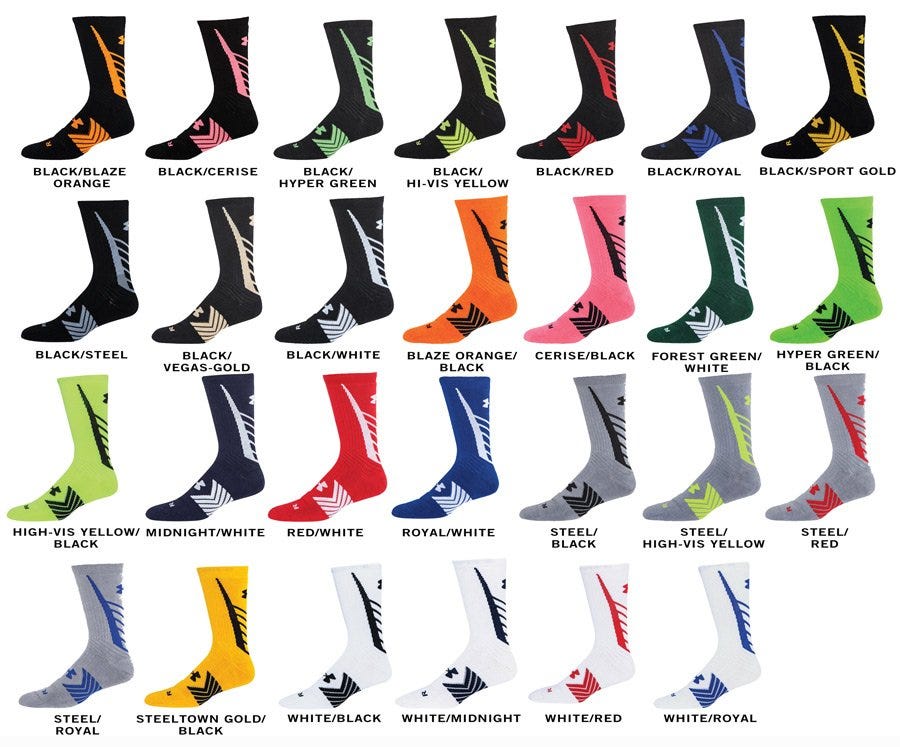 under armour socks youth