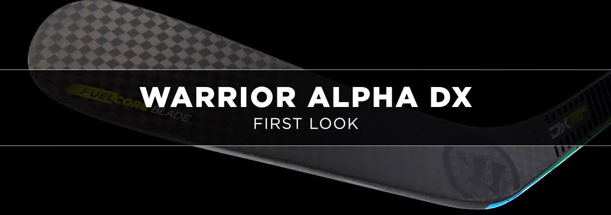  First Look: Warrior Alpha DX Hockey Stick