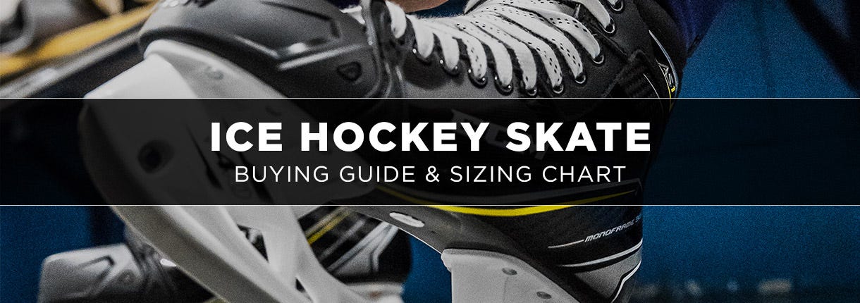 Hockey Skate Sizing Chart