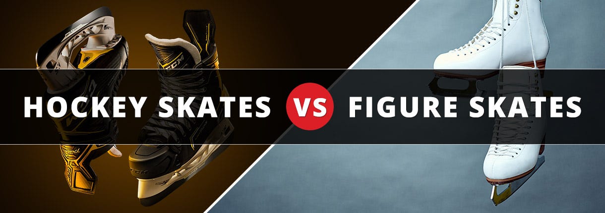 Figure Skates vs Hockey Skates