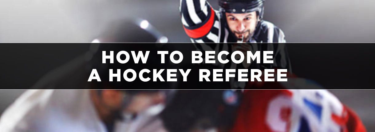 How to Become a Hockey Referee