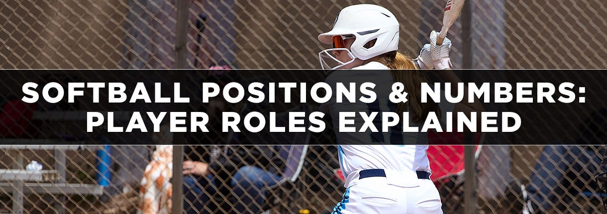 softball positions and numbers