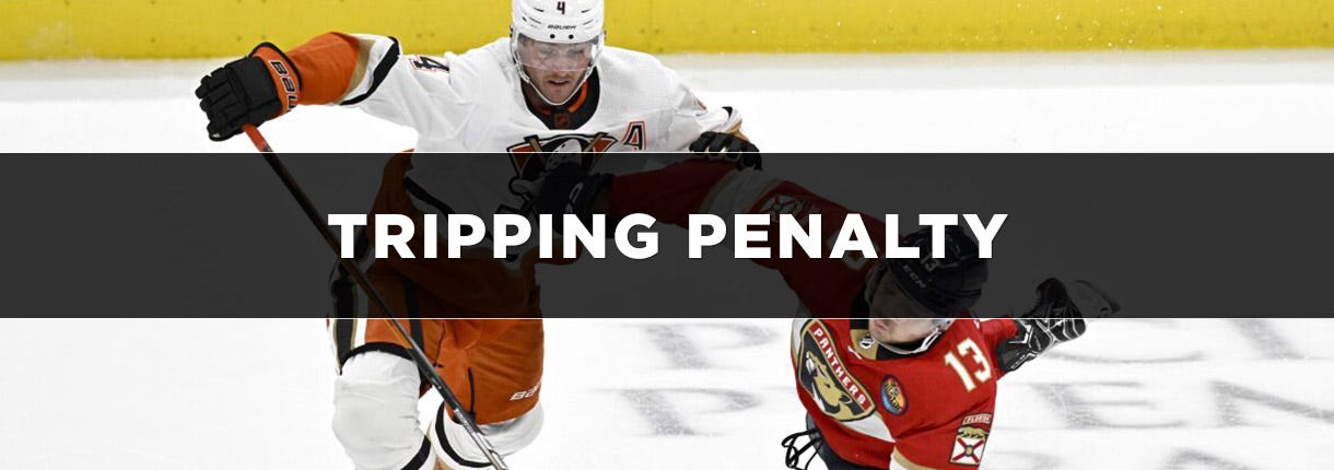 tripping penalty hockey 