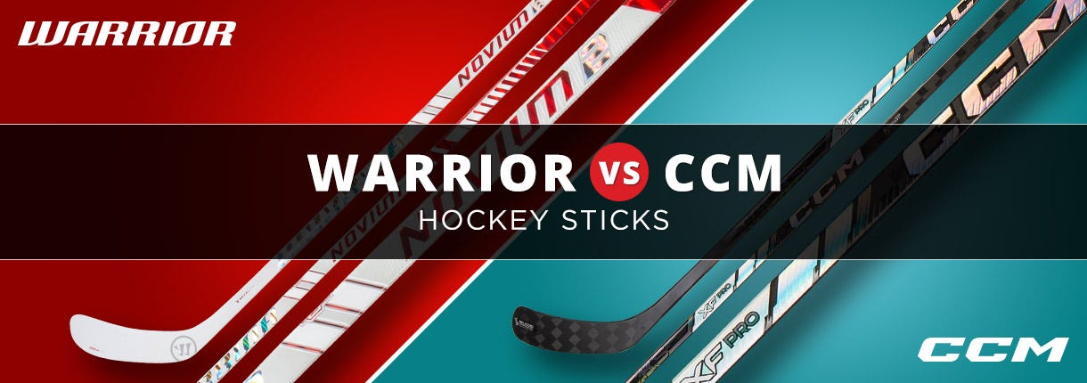 Warrior vs CCM Hockey Sticks: The Ultimate Showdown