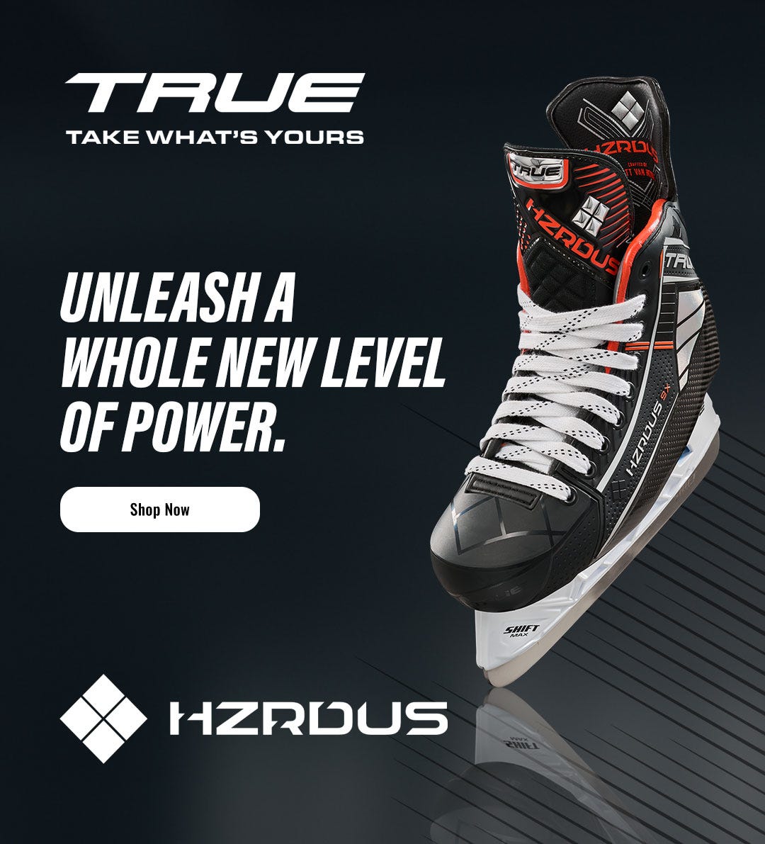 TRUE HZRDUS Hockey Skates