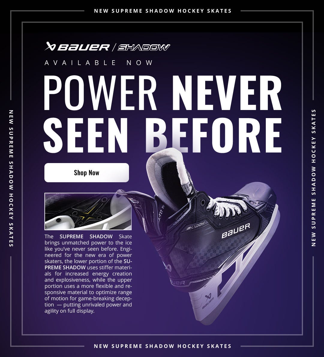 Bauer Supreme Hockey Skates