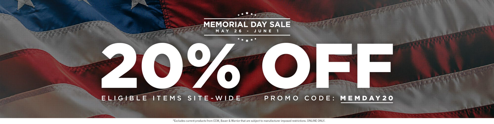 HockeyMonkey Memorial Day Sale