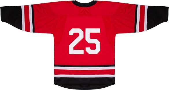 MLB NHL Replica Boston Red Sox Hockey Jersey.Customize.Any Size